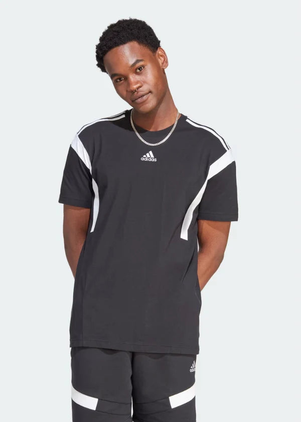 Adidas colorblock best sale t shirt